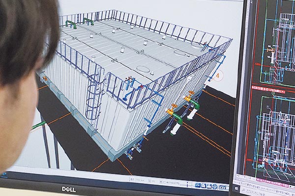 建築設備専用CAD